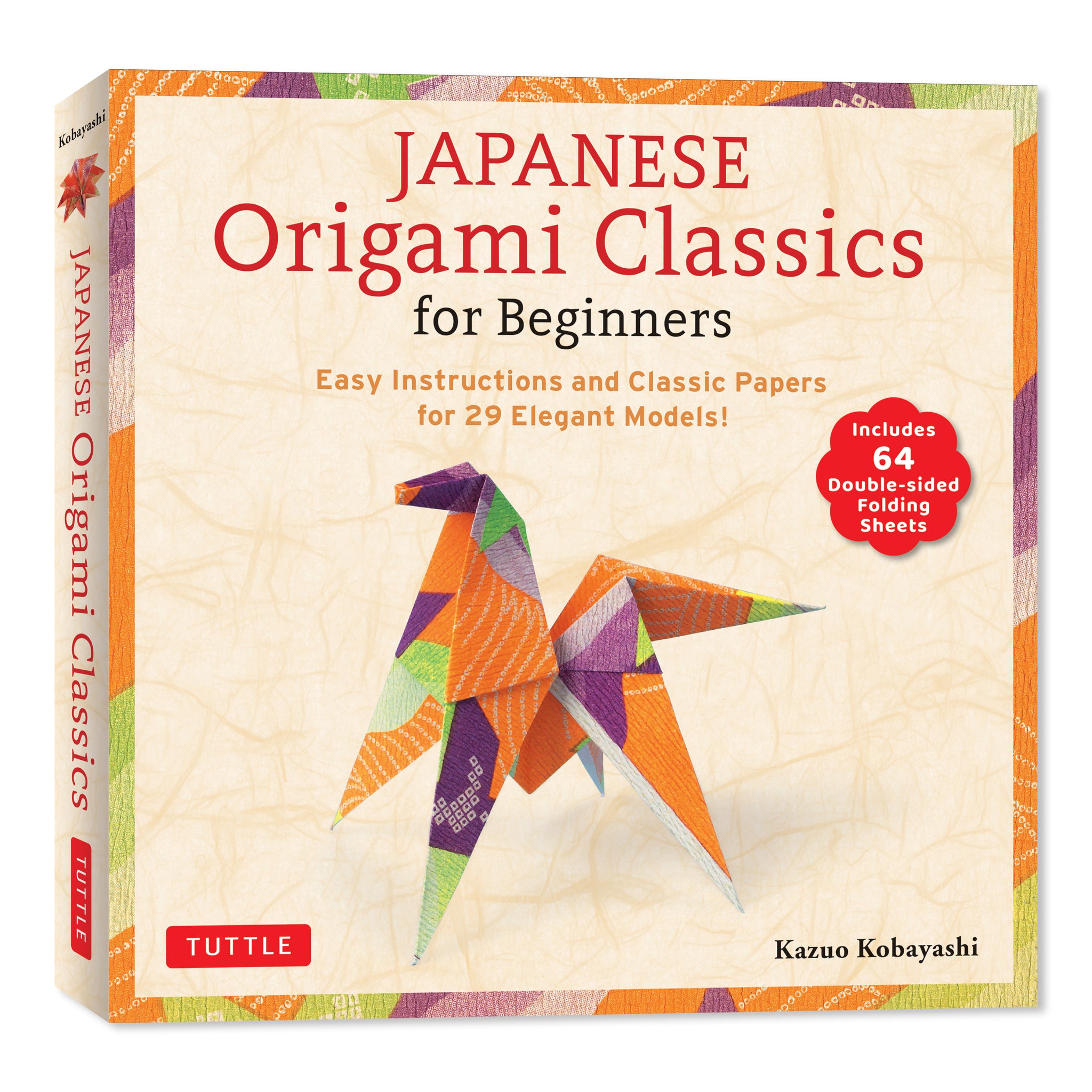 Cover image for Japanese Origami Classics for Beginners ISBN 9784805320709